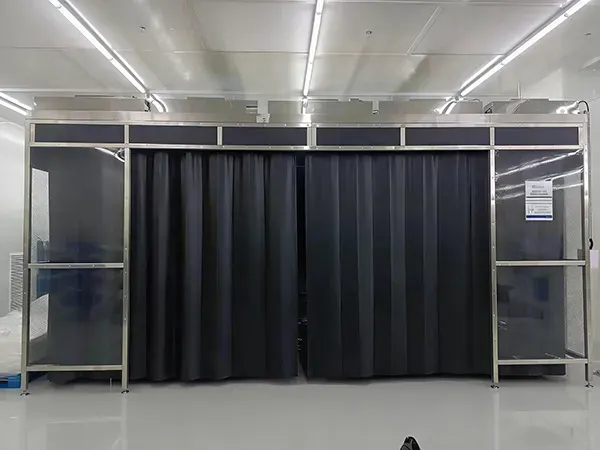 嘉兴半导体封装厂 24 小时完成百级洁净区部署